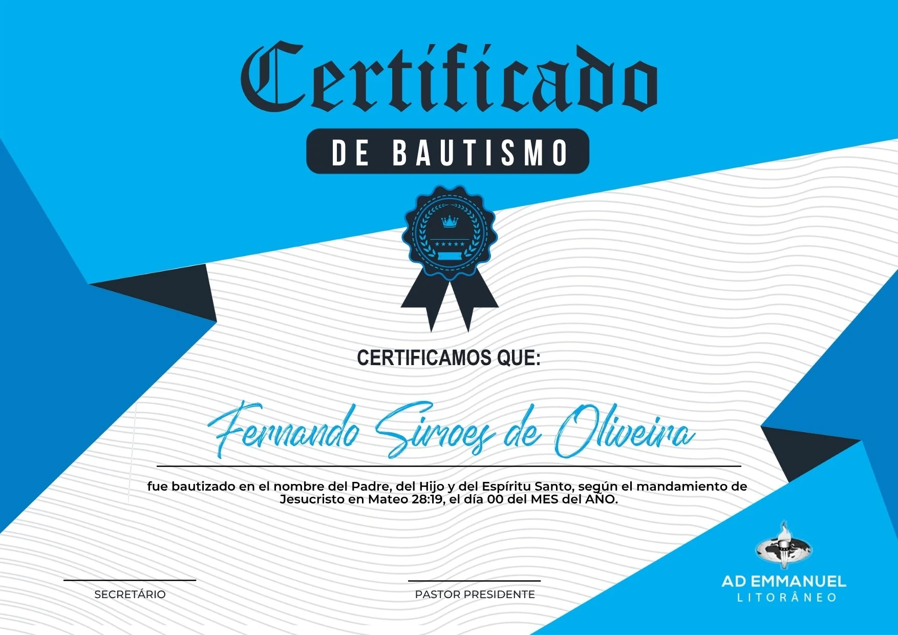 Certificado de Servicio
