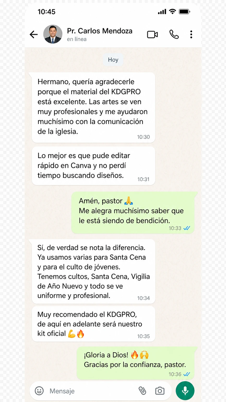 Testimonio de pastor 1 — KDGPRO