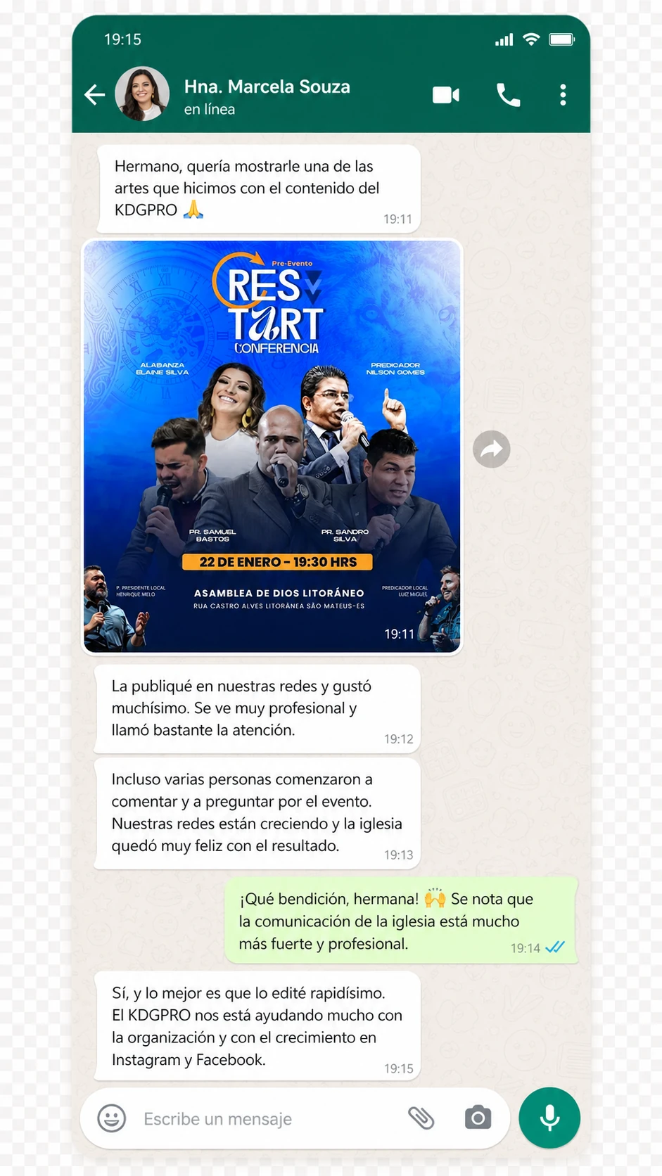 Testimonio de pastor 2 — KDGPRO