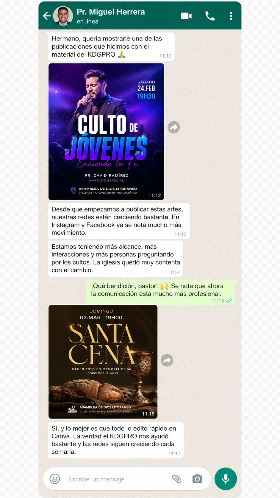 Testimonio de pastor 4 — KDGPRO