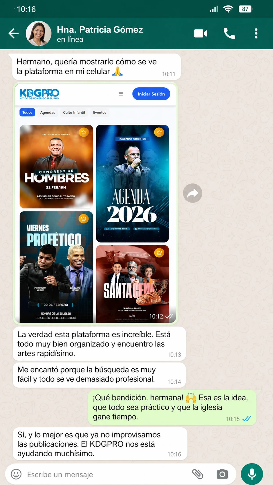 Testimonio de pastor 6 — KDGPRO