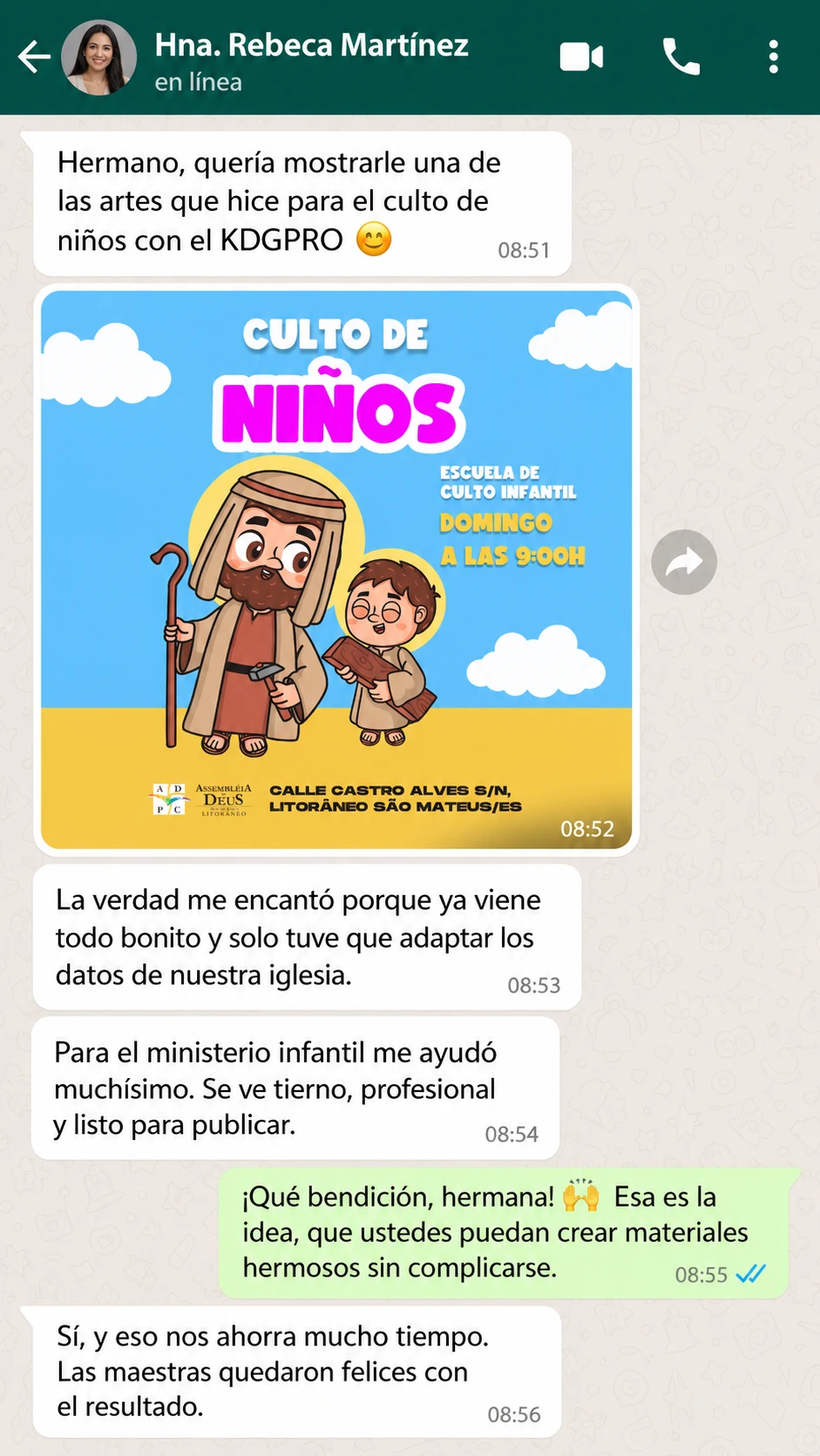 Testimonio de pastor 8 — KDGPRO